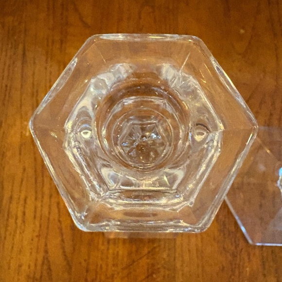 Mikasa Cambridge Clear Crystal Candlestick Pair — New Without Box - Picture 12 of 15